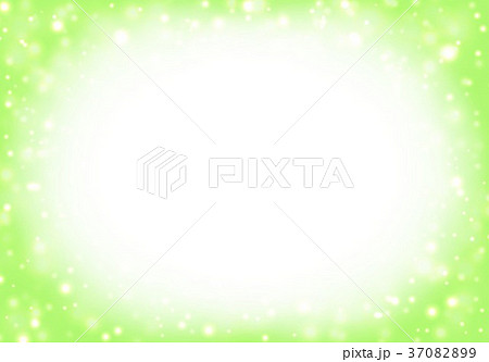 春緑キラキラ背景のイラスト素材 3709