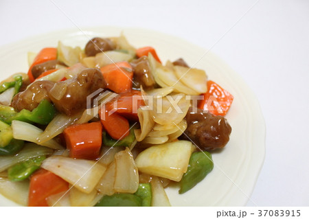 中華料理　酢豚 37083915