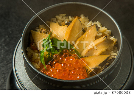 あわび料理　Luxury abalone dishes Japanese food 37086038