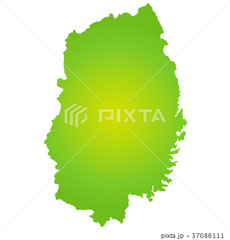岩手県地図 37086111
