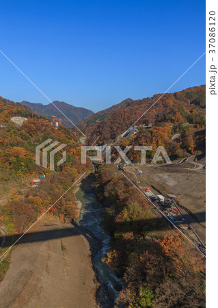 2016年秋の八ッ場ダム予定地の風景 2016年秋の八ッ場ダム予定地の風景 37086120