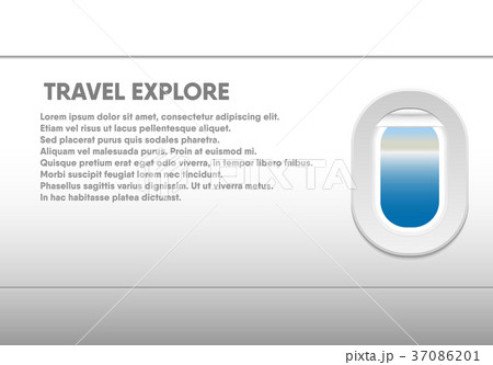 Tourism template brochure and advertise banner 37086201