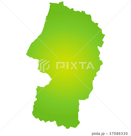 山形県地図 37086330