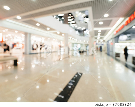 Shopping mall blur background 37088324