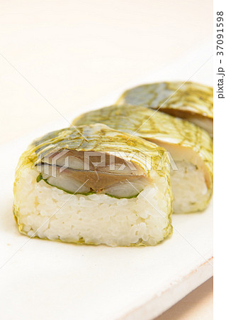 美味しい寒サバ押し寿司 美味しい寒サバ押し寿司 37091598
