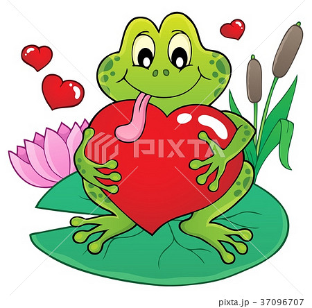 Valentine frog theme image 2 37096707