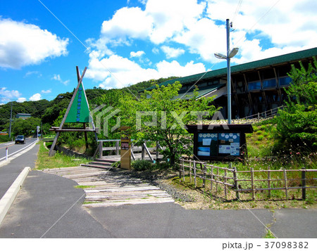 琴引浜　鳴き砂文化館付近の眺め・京都府京丹後市（１） 37098382