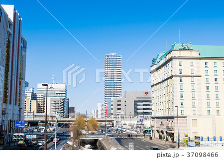 札幌都市風景 札幌の街並み 札幌都市風景 札幌の街並み 37098466