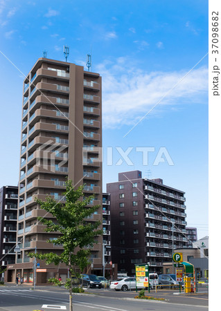マンション 札幌都市風景 マンション 札幌都市風景 37098682