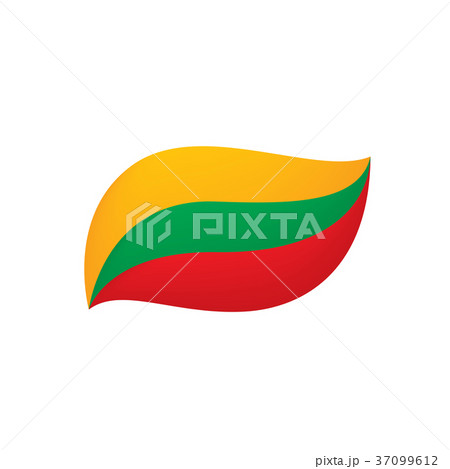 Lithuania flag, vector illustration Lithuania flag, vector illustration 37099612