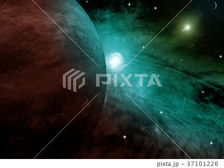 galaxy in a free space 37101226