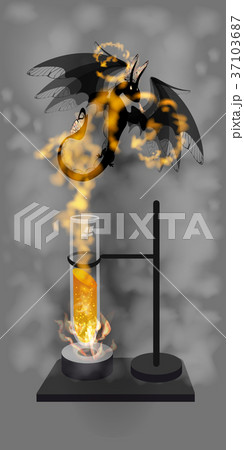 dragon from a test tube. result of genetic 37103687