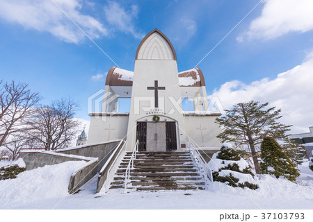北海道　函館　函館聖ヨハネ教会 37103793
