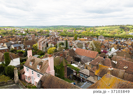 イギリス　ライの街並み 37103849