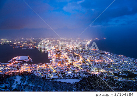 函館山から夜景 冬 函館山から夜景 冬 37104284