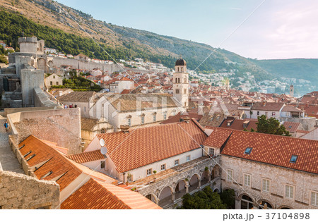 View of Dubrovnik in Croatia 37104898