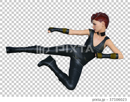 Female fighter Female fighter 37106023