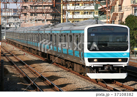 京浜東北線209系500番台。2008/4/1の写真素材 [37108382] - PIXTA