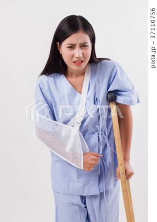 unlucky woman with broken arm bone unlucky woman with broken arm bone 37110756