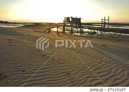 台湾 夕日 日没 37114167