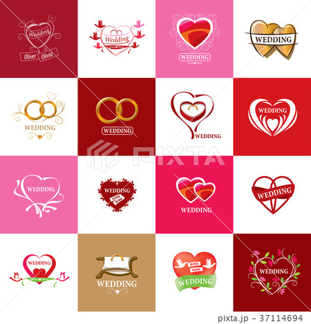 vector logo wedding vector logo wedding 37114694