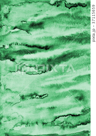 Abstract green watercolor on paper texture  37115659