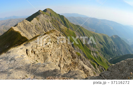 View of the Great Caucasus mountains in Azerbaijan View of the Great Caucasus mountains in Azerbaijan 37116272