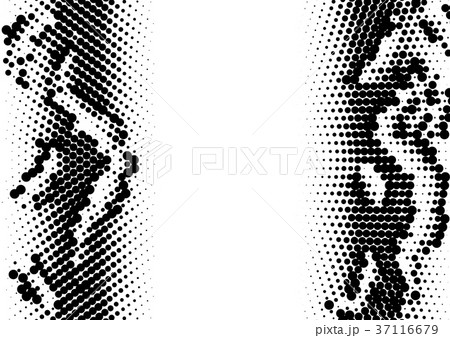 Halftone dotted background for business design 37116679