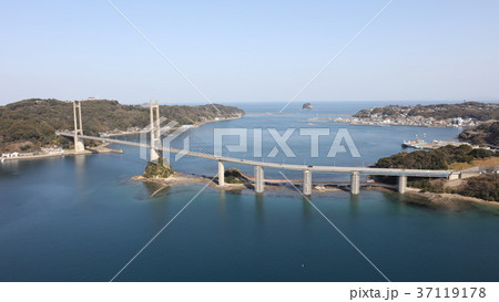 箱桁橋＋斜張橋 呼子大橋（佐賀県唐津市） 37119178