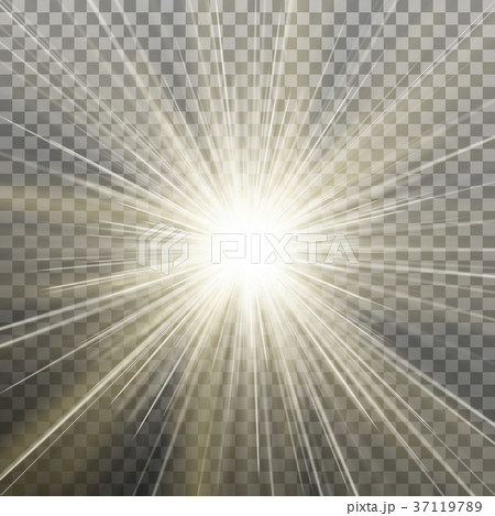 Glow light burst effect on transparent background Glow light burst effect on transparent background 37119789