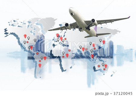 Transportation, import-export logistics concept Transportation, import-export logistics concept 37120045