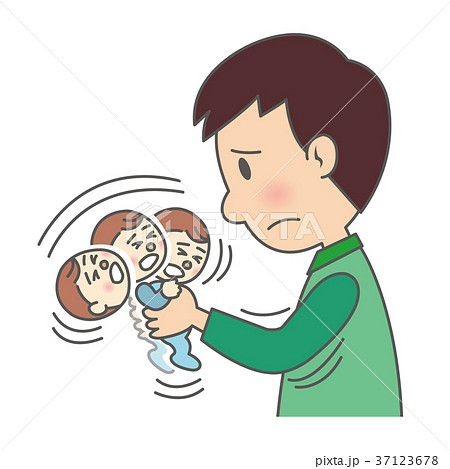 危険な赤ちゃんの揺さぶり 37123678