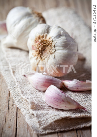 fresh garlic 37125432