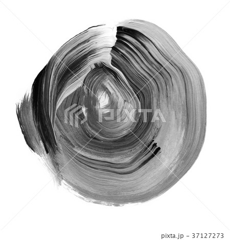 Black, neutral gray textured acrylic circle Black, neutral gray textured acrylic circle 37127273