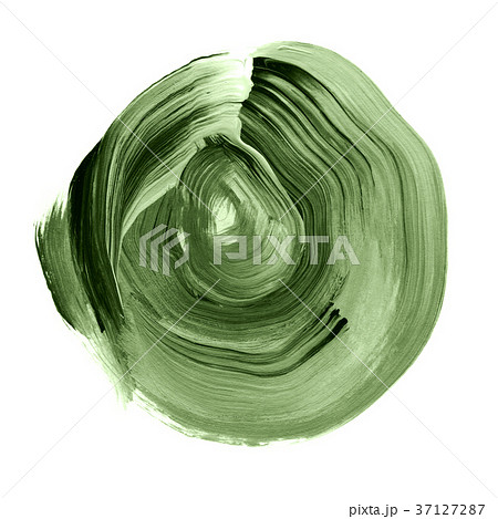 Green kale textured acrylic circle Green kale textured acrylic circle 37127287