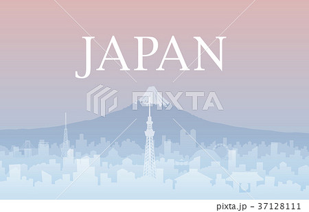 東京と富士山 JAPAN 東京と富士山 JAPAN 37128111