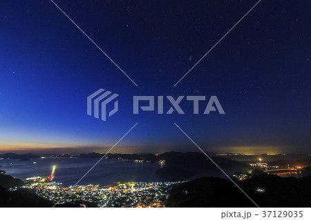瀬戸内の星景 37129035