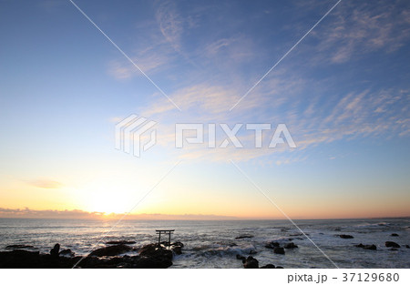 神磯の朝日 神磯の朝日 37129680