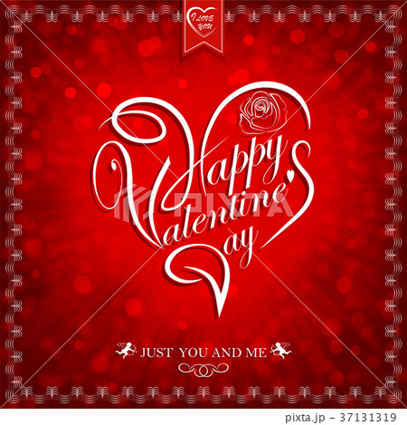 red design with the text of a happy Valentine s red design with the text of a happy Valentine s 37131319