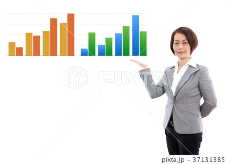 ビジネス　案内　グラフ 37131385