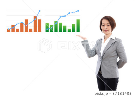 ビジネス　案内　グラフ 37131403