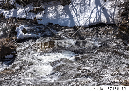 栃木県日光市　竜頭ノ滝（3月） 37136156
