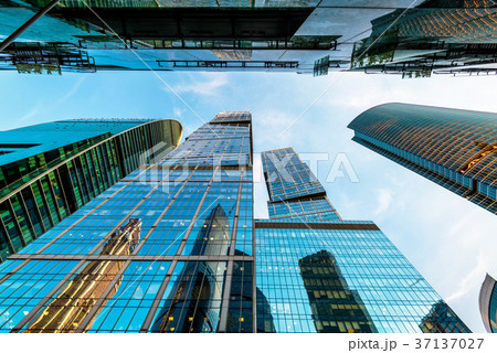 Modern skyscrapers Modern skyscrapers 37137027