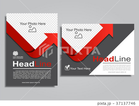 Book album brochure flyer design template. Vector Book album brochure flyer design template. Vector 37137746