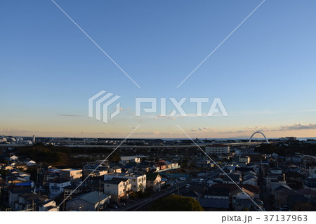 茅ヶ崎の夕暮れ 37137963