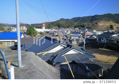 小高い場所から見る「さつま町の町並み」 小高い場所から見る「さつま町の町並み」 37139053