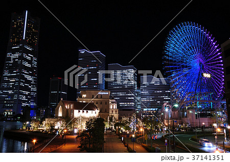 横浜夜景 37141351