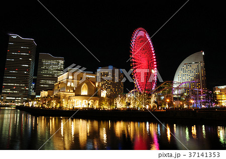 横浜夜景 37141353