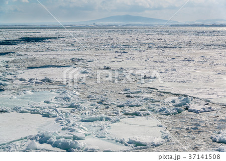 オホーツク海 網走沖の流氷 オホーツク海 網走沖の流氷 37141508