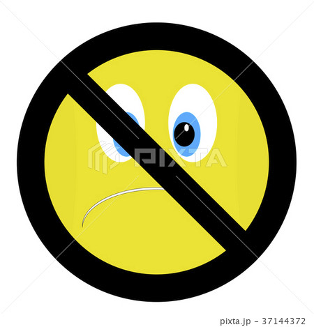 No bad mood sign No bad mood sign 37144372
